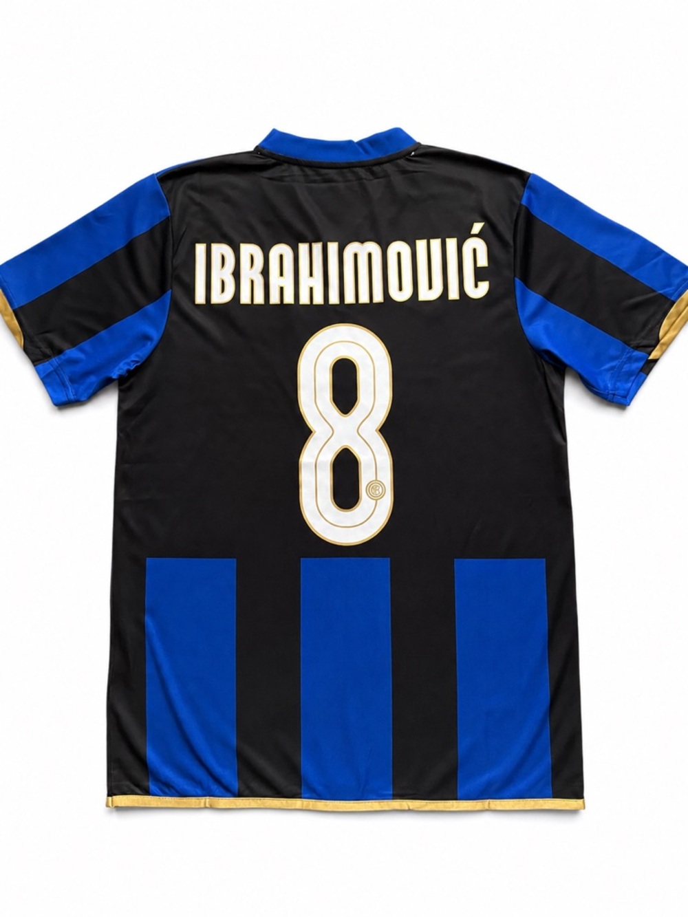 Ibrahimovic #8 Retro Inter Soccer Jersey Milan home 2008/2009 Slim Fit Zlatan